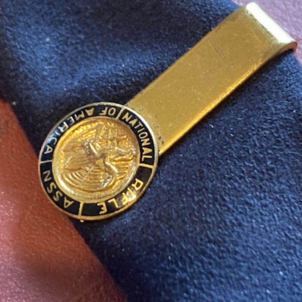 Rifle Assoc. tie clip
